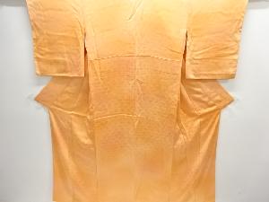 源氏車模様織出し付け下げ色無地着物